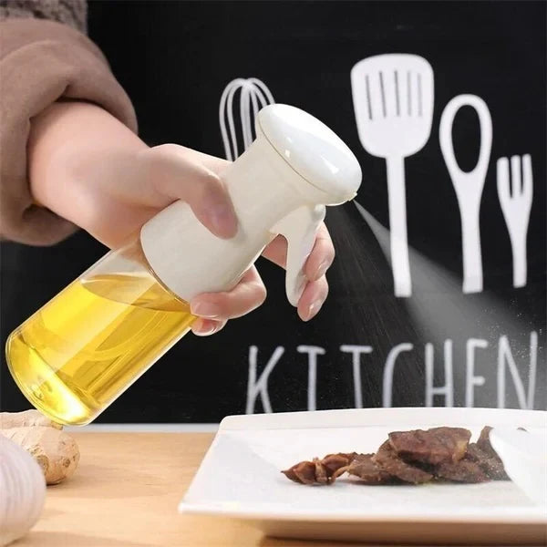 Rociador y dispensador de aceite para cocina