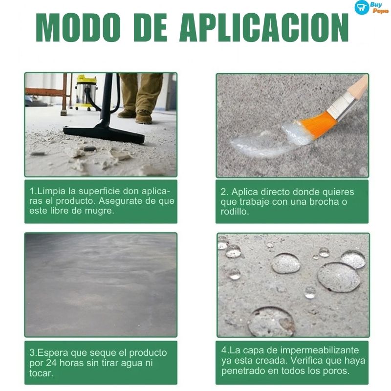 💧 AquaShield® 300cc – Sellador de Filtraciones Transparente 🔧✨ PACK 2X1 🚨