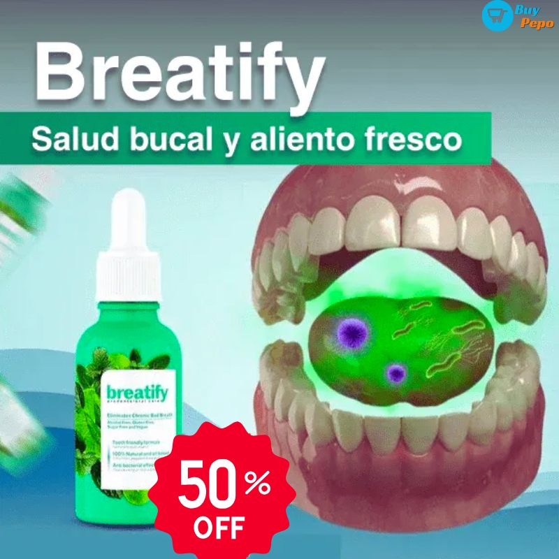 Breatify 🌿 - Salud Bucal 🦷 y Aliento Fresco 🌬️ 25ml