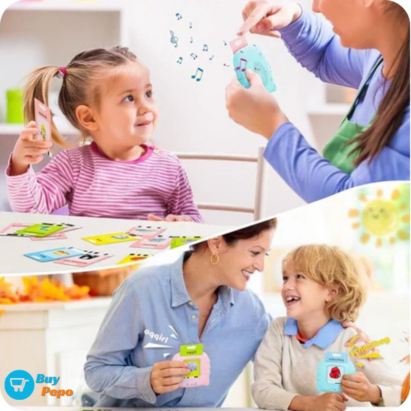 MI PRIMER INGLÉS 👶🏻: REPITE Y APRENDE 🎶📚 - Consola Parlante 🎧 + Tarjetas 🃏 en Inglés