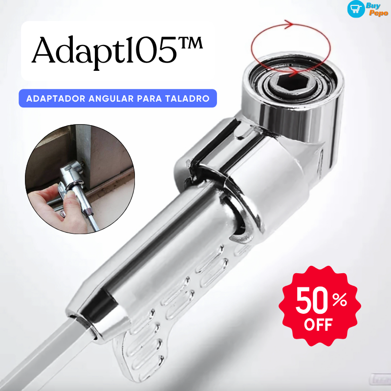 Adapt105™ - 🔶 Adaptador Extensor Angular Para Taladro 🔧🛠️