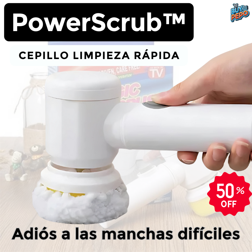 PowerScrub™ 🧼 - Cepillo limpieza rápida 🧽