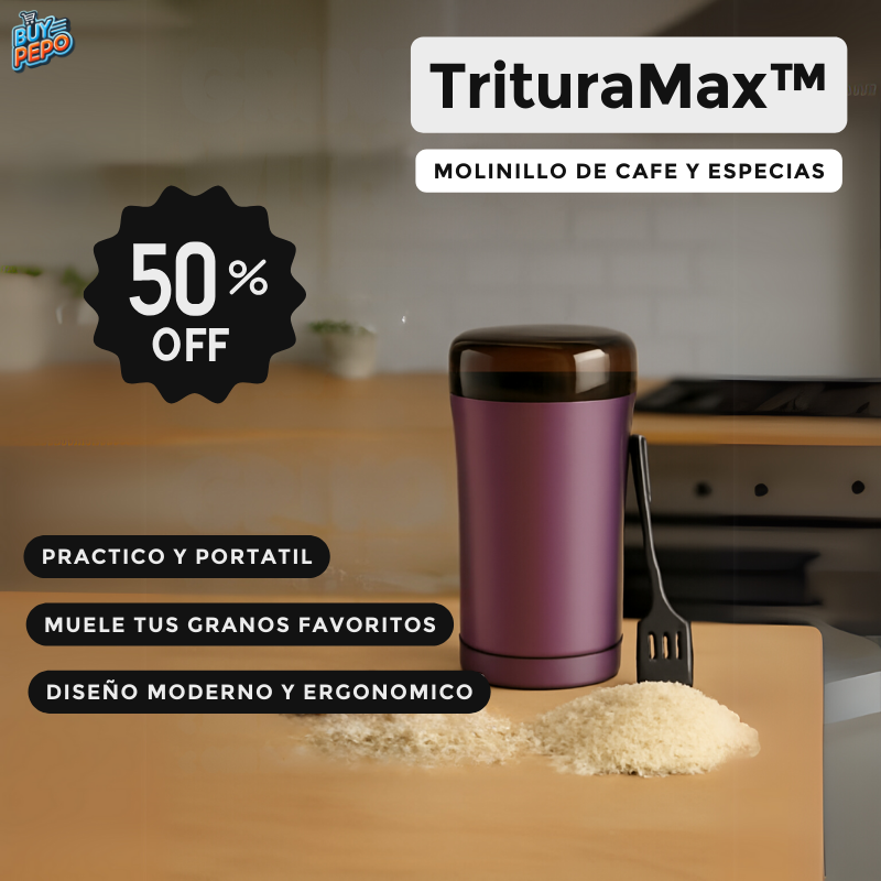 TrituraMax™ – ⚙️ Molinillo de Café y Especias ☕🌿