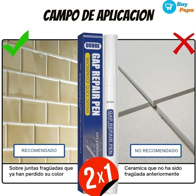🚨OFERTA🚨 CeramicPen™ - 🖊️ Rejuvenecedor de Juntas de Cerámica 🫧✨