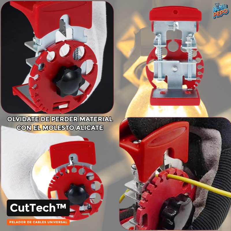 CutTech™ - 🛠️ Pelador de Cables Universal ⚡️