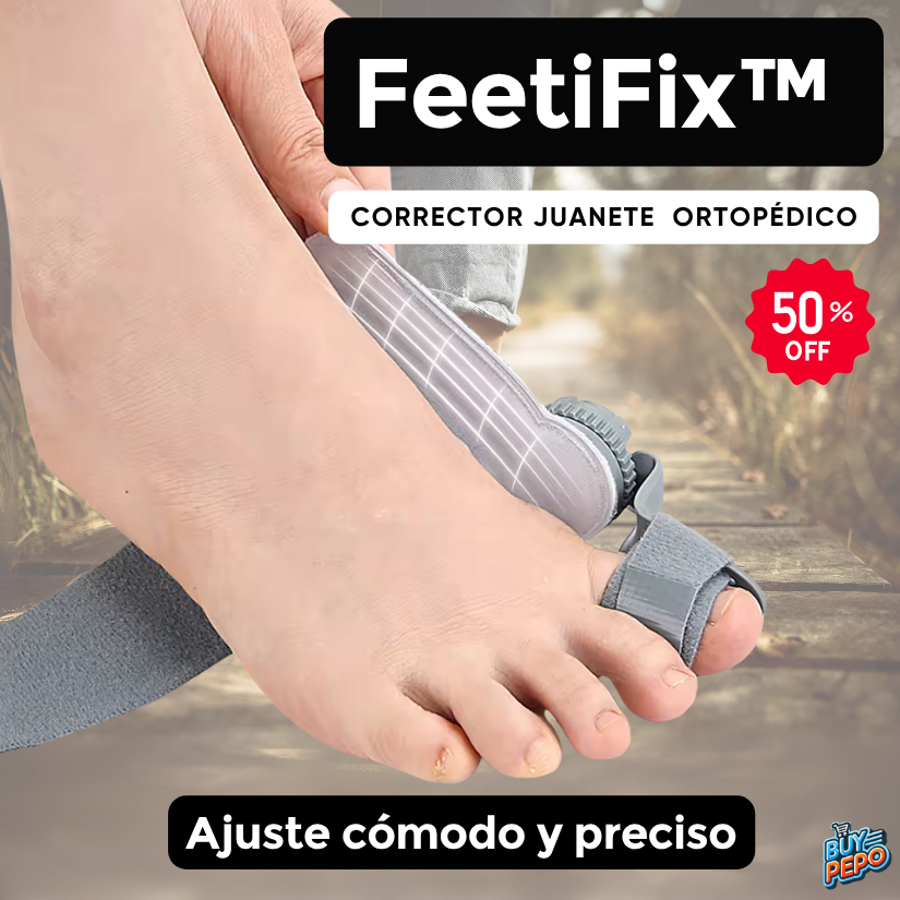 FeetiFix™ 🦶 - Alineador Ortopédico Para Juanetes 💪