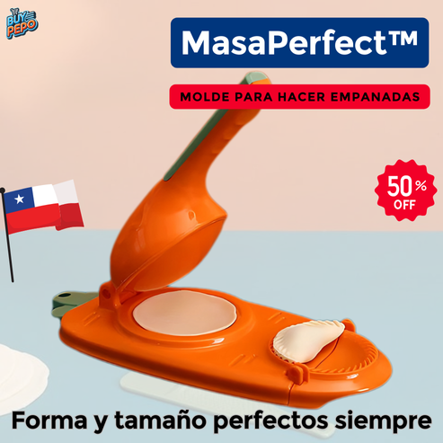 MasaPerfect™ 🥟- Molde Para Hacer Empanadas 🍳
