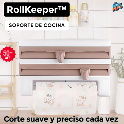 RollKeeper™ 🧻 - Organizador de cocina🥂