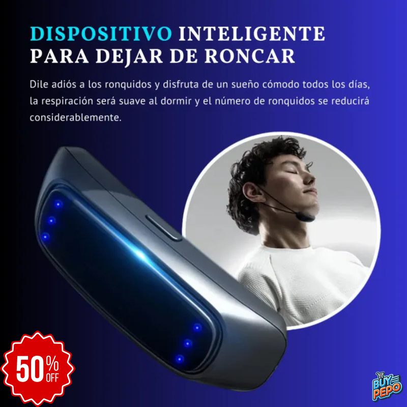 AntiRonquido Tech™ 😴🔇 – Dispositivo Inteligente 🧠✨