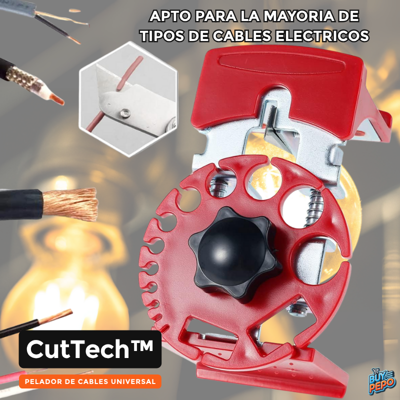 CutTech™ - 🛠️ Pelador de Cables Universal ⚡️