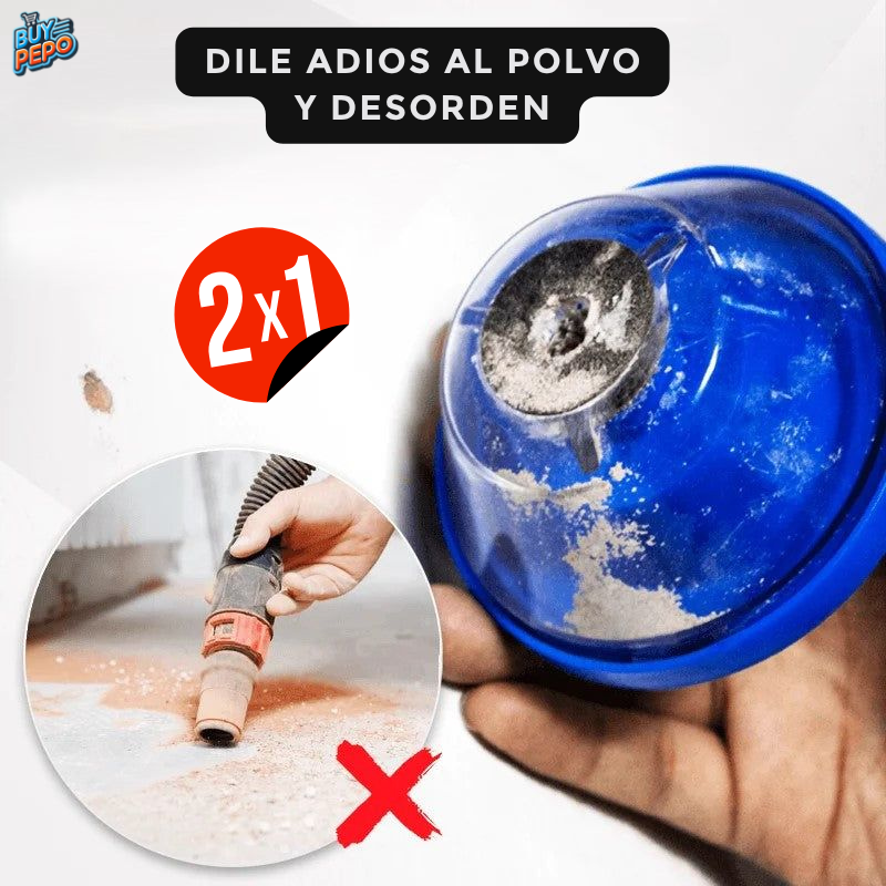 🚨OFERTA 2x1🚨 DustStop™ – 🛠️ Colector de Polvo para Taladro 🧹