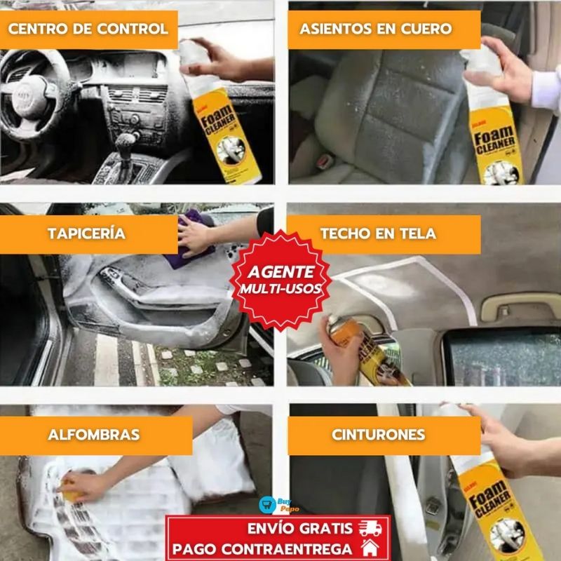 🚨OFERTA🚨 FOAMCLEANER™ 650 🧽 - Espuma Limpiadora Multiuso✨ 🚗