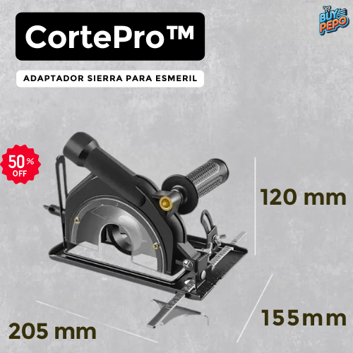 CortePro™ 🔧 - Convierte tu esmeril en una Sierra Circular ⚡