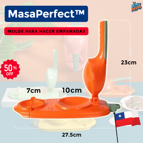 MasaPerfect™ 🥟- Molde Para Hacer Empanadas 🍳