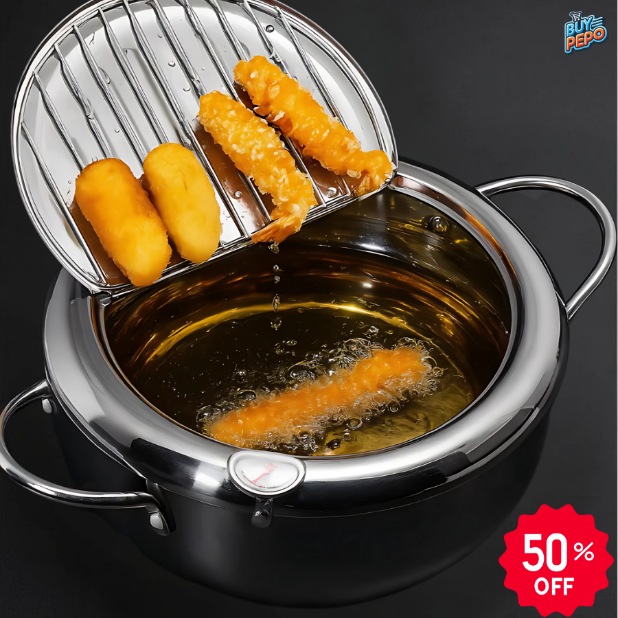 CrispyPot™ 🍟 - Olla para frituras✨