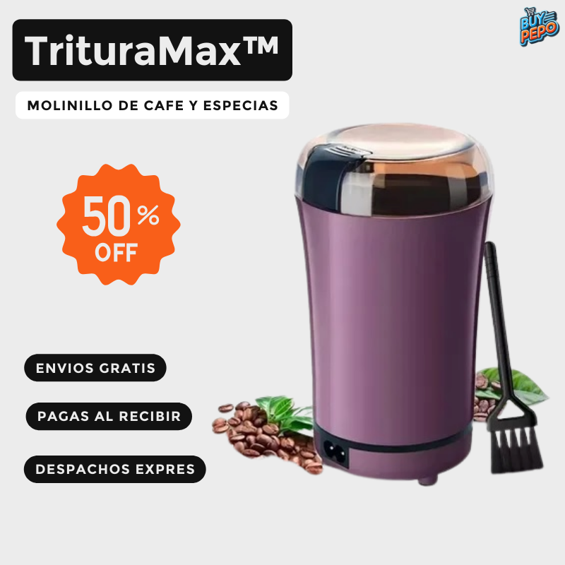 TrituraMax™ – ⚙️ Molinillo de Café y Especias ☕🌿