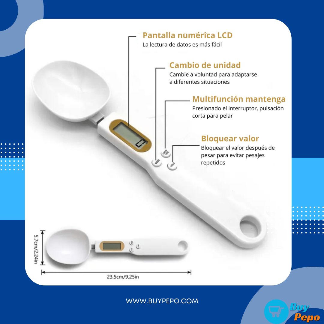 Cuchara con Bascula SMART SPOON