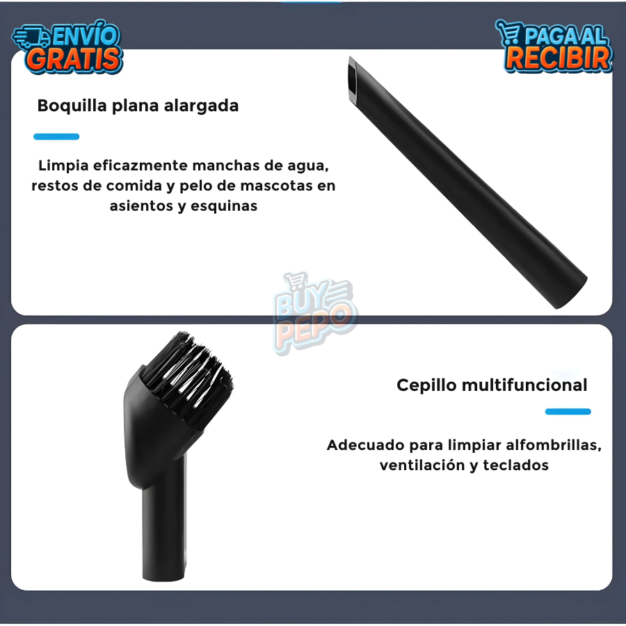 DustAway™ 🌀 - Mini Aspiradora Portátil 🚗