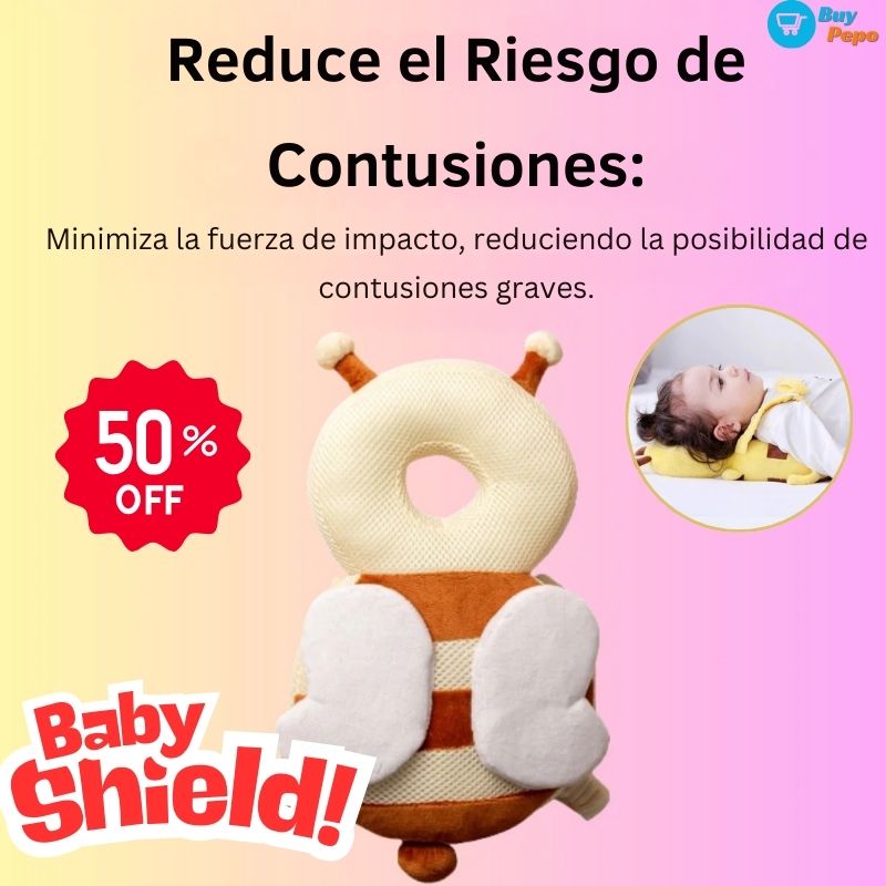 BabyShield™ 🍼🦸 – Mochila protectora contra golpes y caídas 🛡️