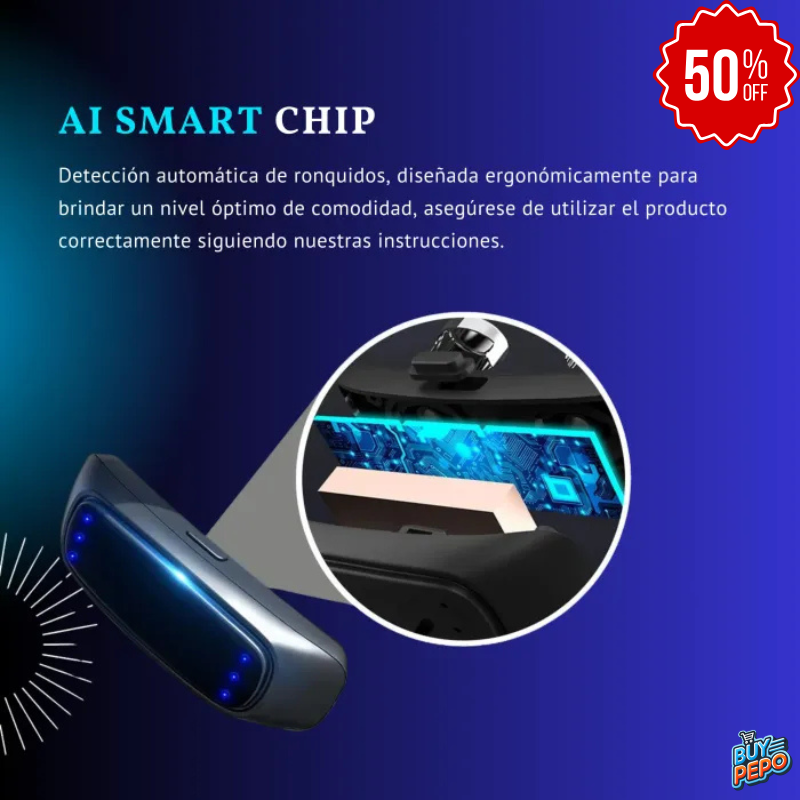 AntiRonquido Tech™ 😴🔇 – Dispositivo Inteligente 🧠✨