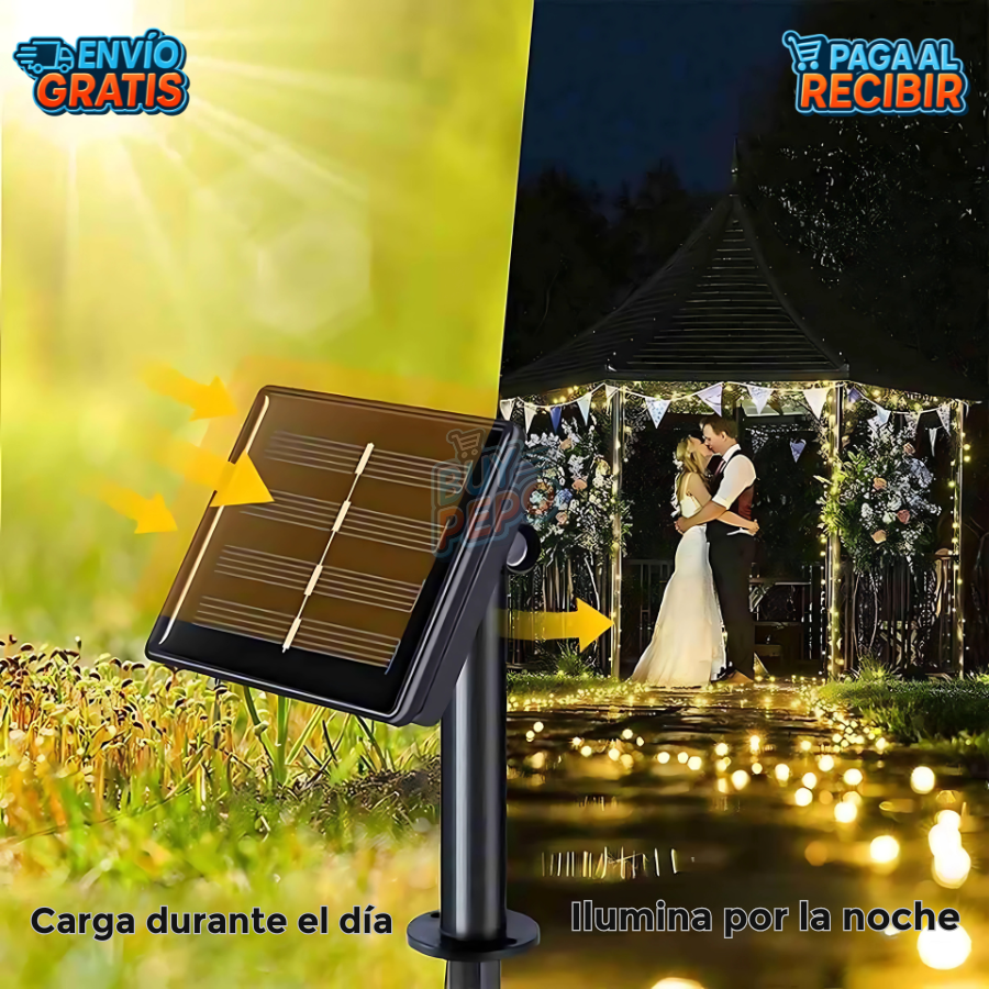 LumiFest™ 🌟 - Guirnalda mágica nocturna ✨