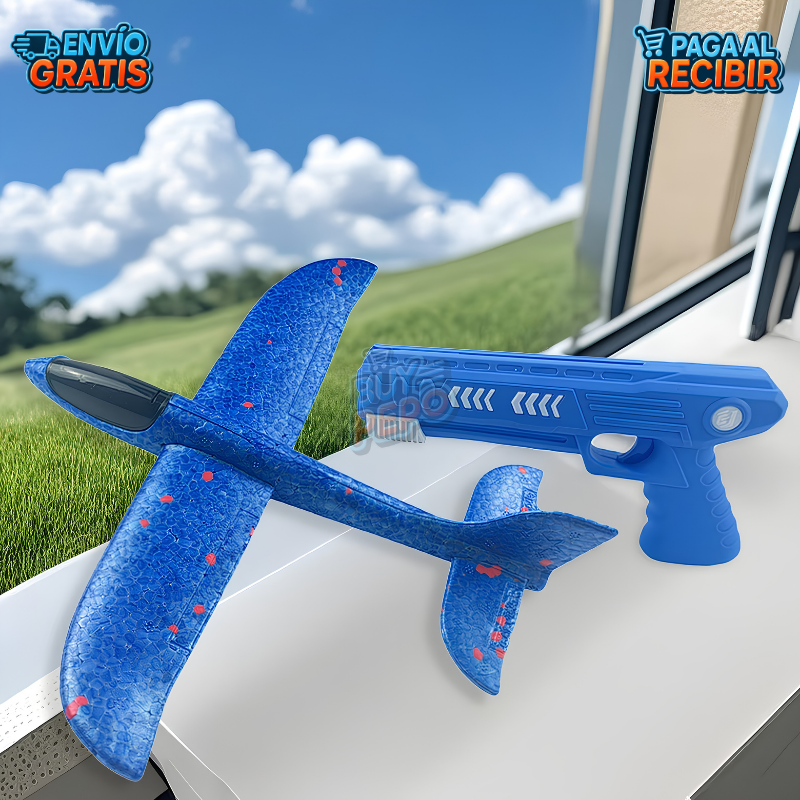 SkyBlast™ 🚀 - Pistola lanza aviones ✈️