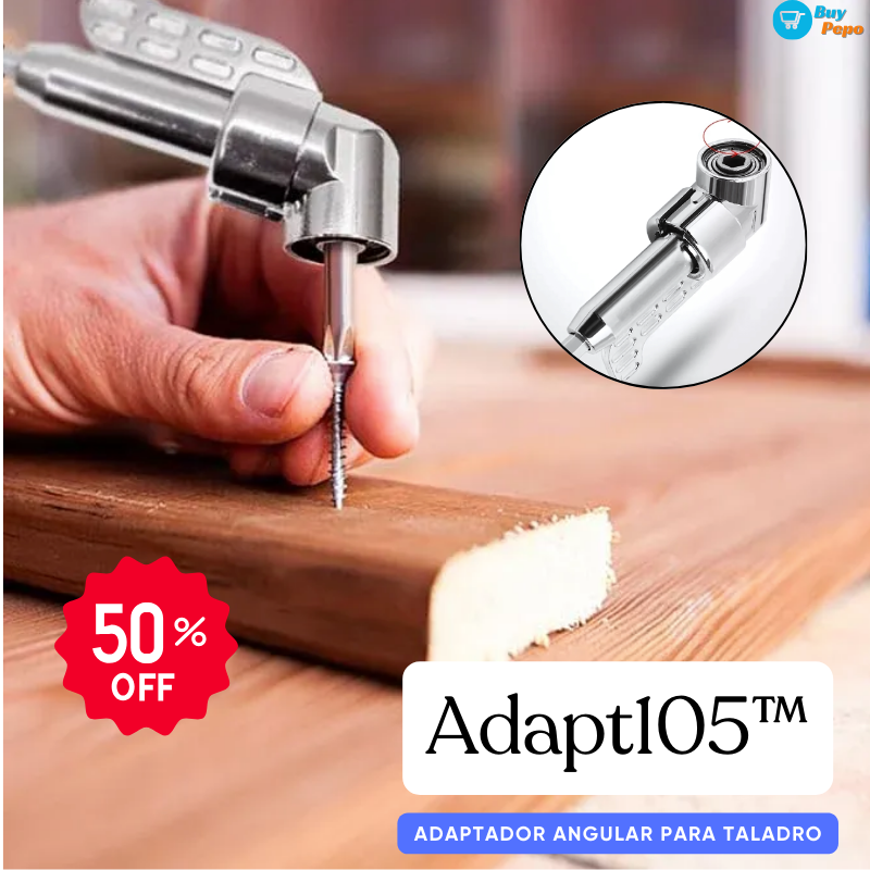 Adapt105™ - 🔶 Adaptador Extensor Angular Para Taladro 🔧🛠️