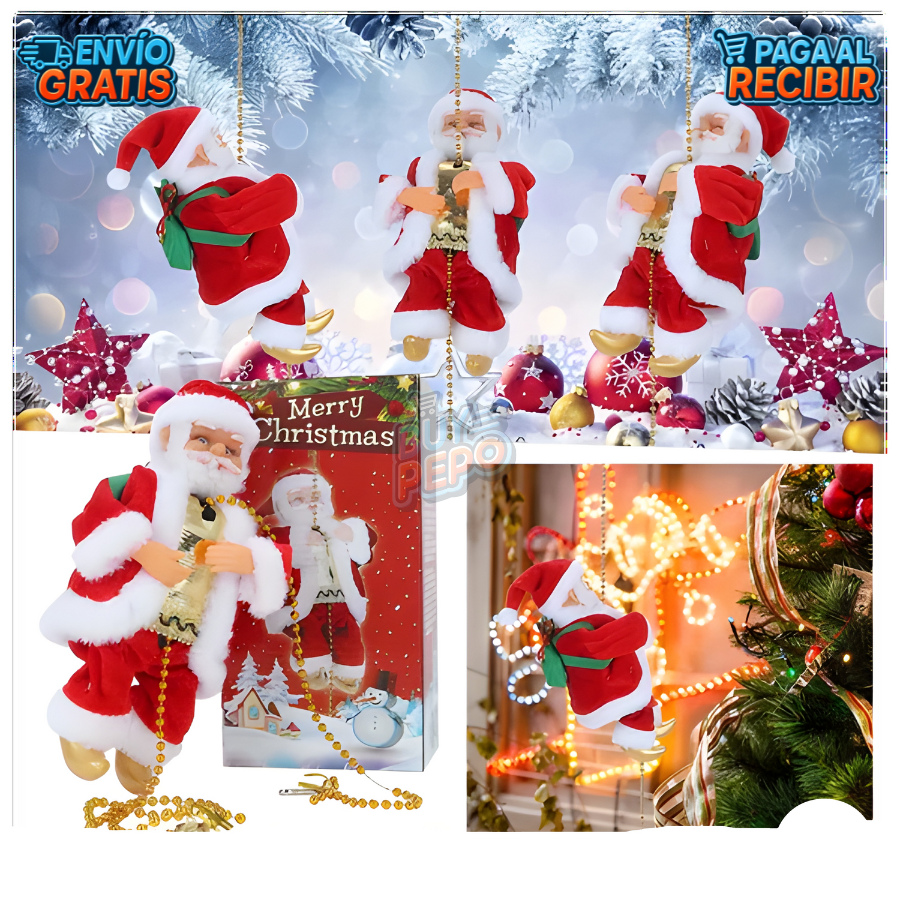 ClimbSanta™ 🎅 - Muñecos Pascueros Escaladores 🎄