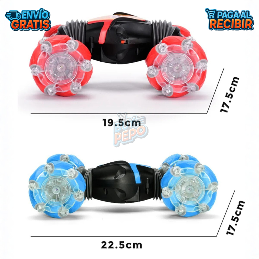 TurboDrift™ 🚗 - Auto Acrobático 4x4 RC 🔥