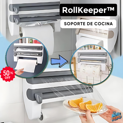 RollKeeper™ 🧻 - Organizador de cocina🥂