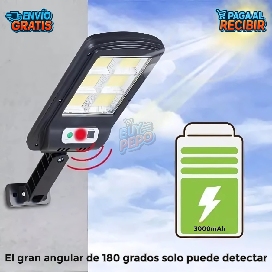 SolarLux™ ☀️ - Foco solar recargable 🌙