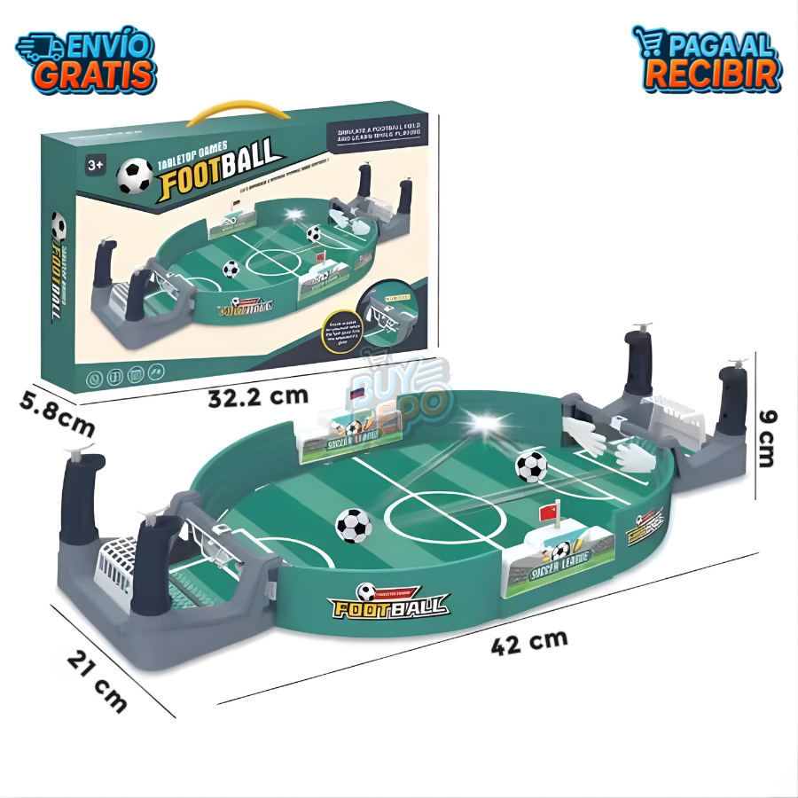 GoalSnap™ ⚽ - Futbolín de Mesa Interactivo 🎮