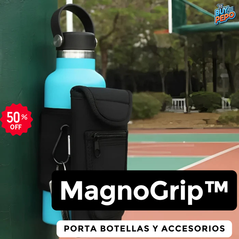 MagnoGrip™ 🧲 - Porta Botellas y Accesorios Magnetico 🧴