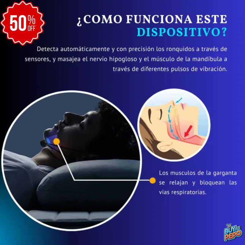AntiRonquido Tech™ 😴🔇 – Dispositivo Inteligente 🧠✨