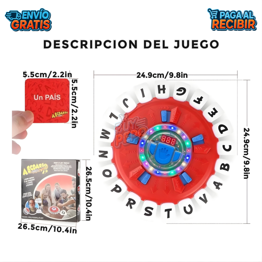 WordRush™ ⚡ - Juego electrónico de palabras ⏳