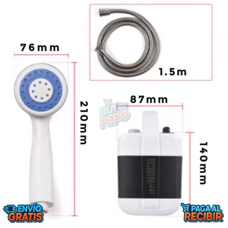 AquaNomad™ 🚿 - Ducha portátil multiuso 🌲