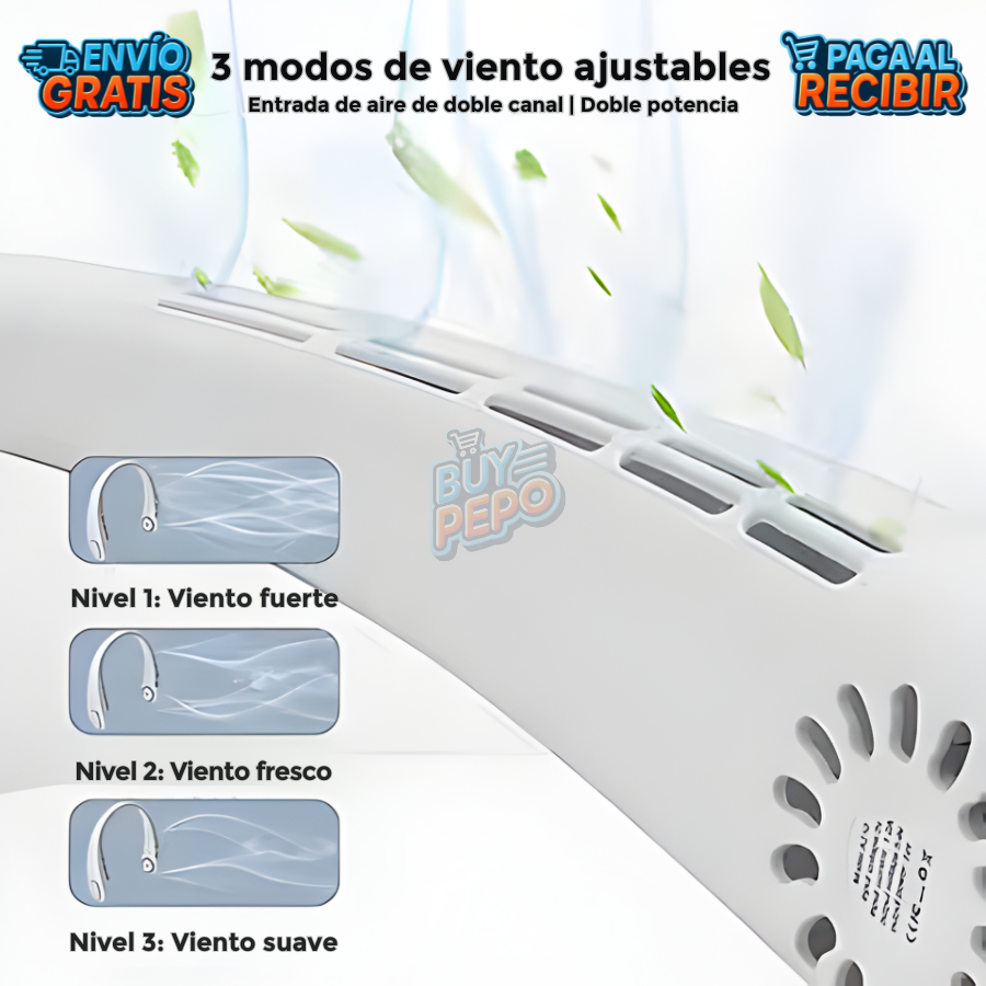 AeroNeck™ 💨 - Enfriador personal portátil ❄️