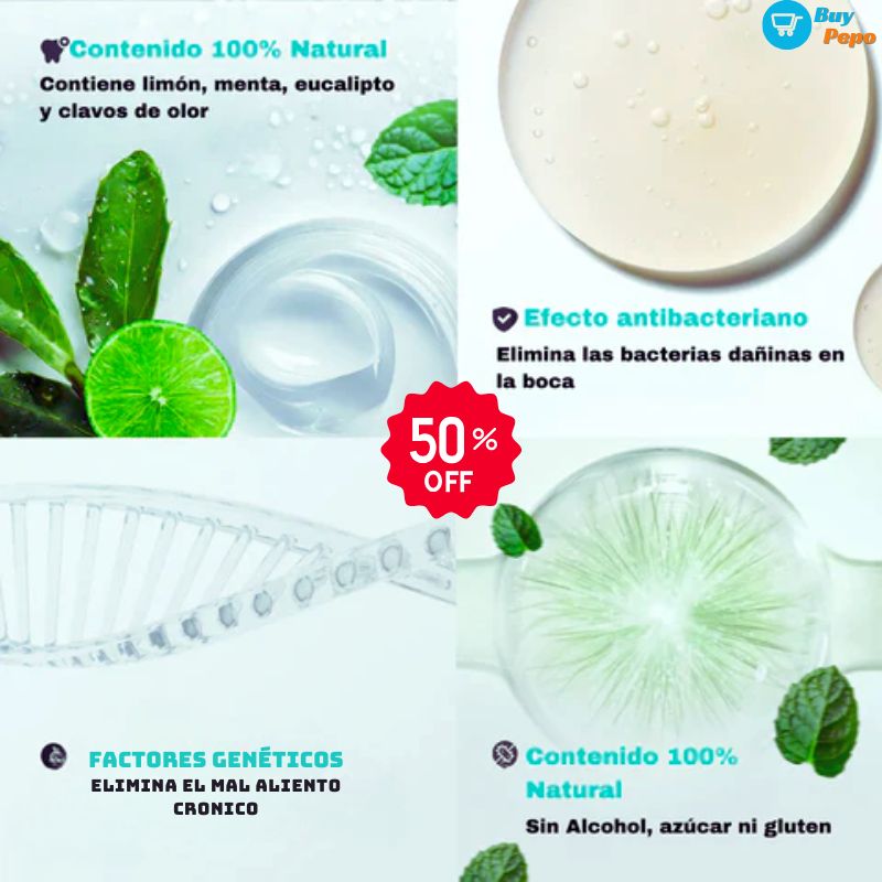 Breatify 🌿 - Salud Bucal 🦷 y Aliento Fresco 🌬️ 25ml