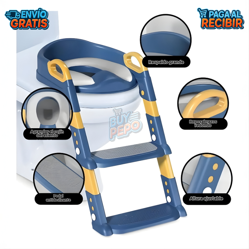 StepPotty™🪜 - Asiento con escalera 👶