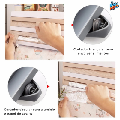 RollKeeper™ 🧻 - Organizador de cocina🥂