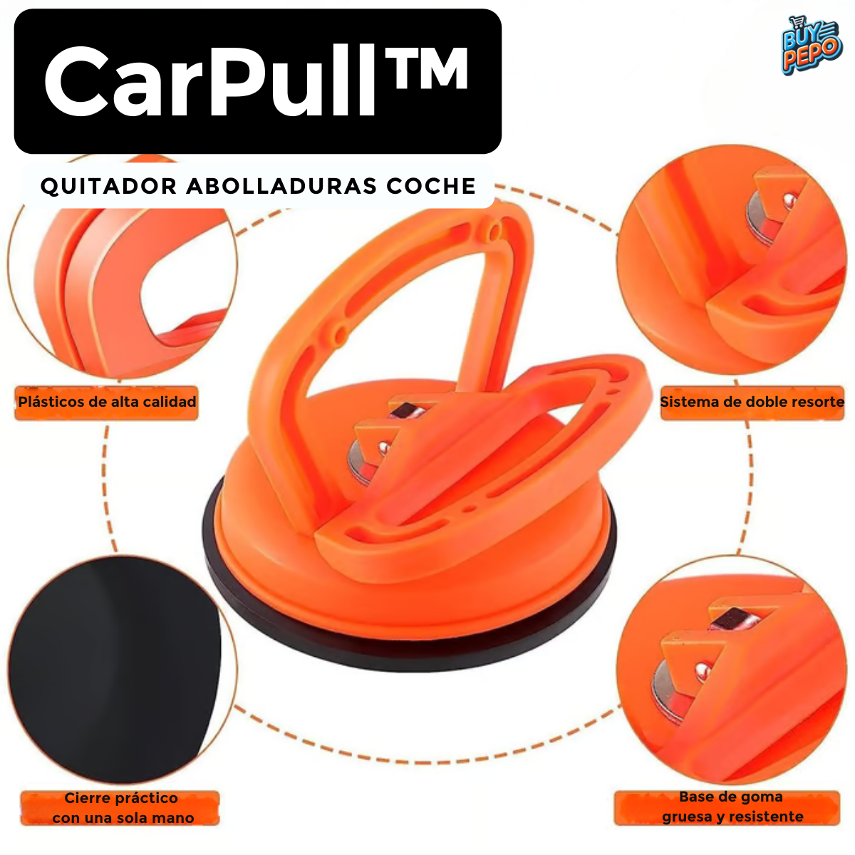 CarPull™ 🚙 - Quitador abolladuras coche 🔧