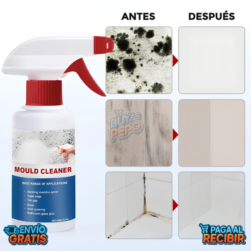 MoldZero™ 🧴 - Spray elimina moho ✨