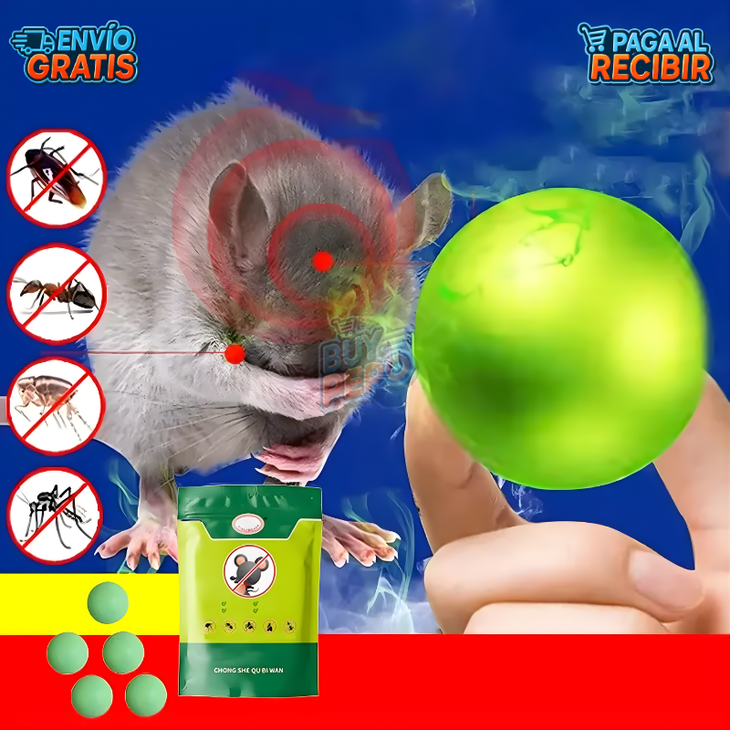 MintGuard™ 🌿 - Pack 10 Bolas repelente roedores 🐭