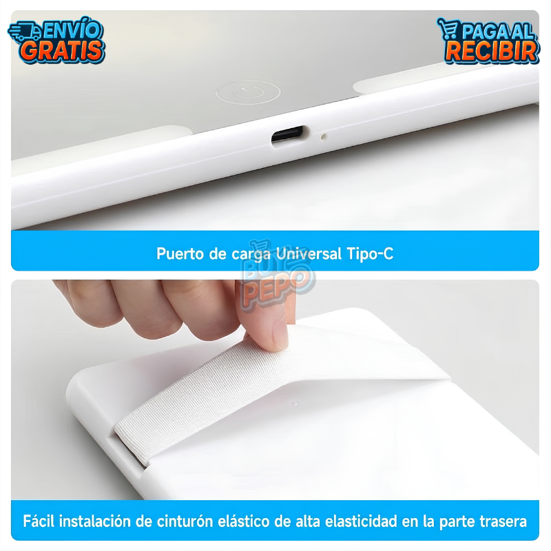 GlowFace™ 💡 - Espejo iluminado portátil ✨