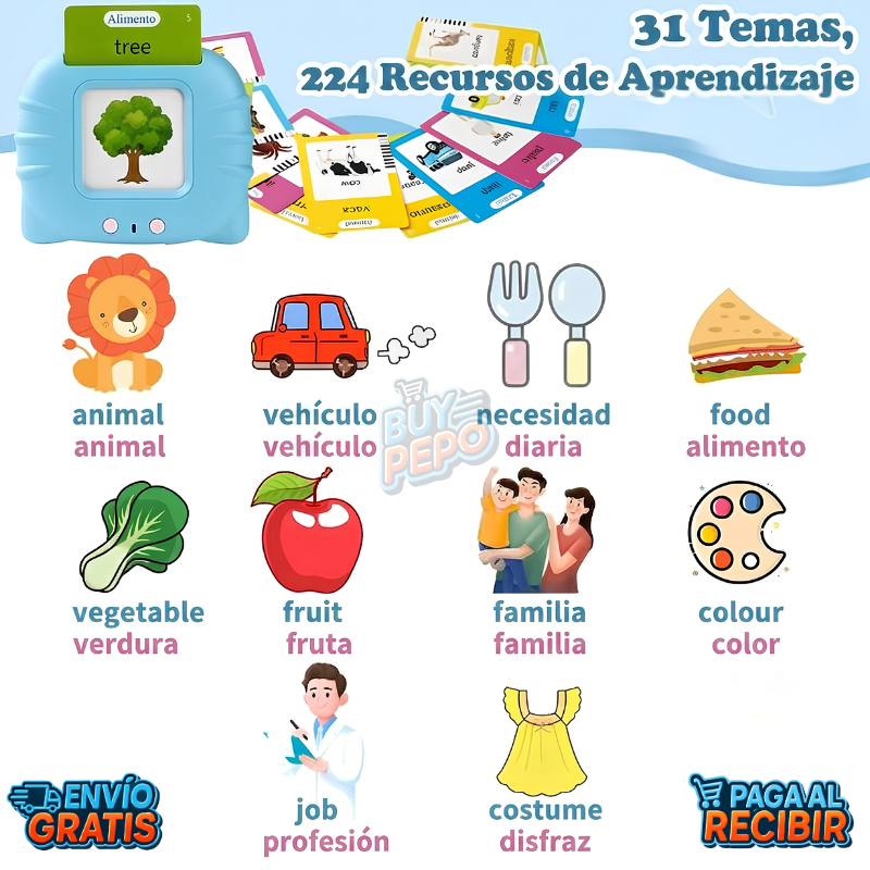 SpeakKids™ 🧠 - Juego lector educativo 📚