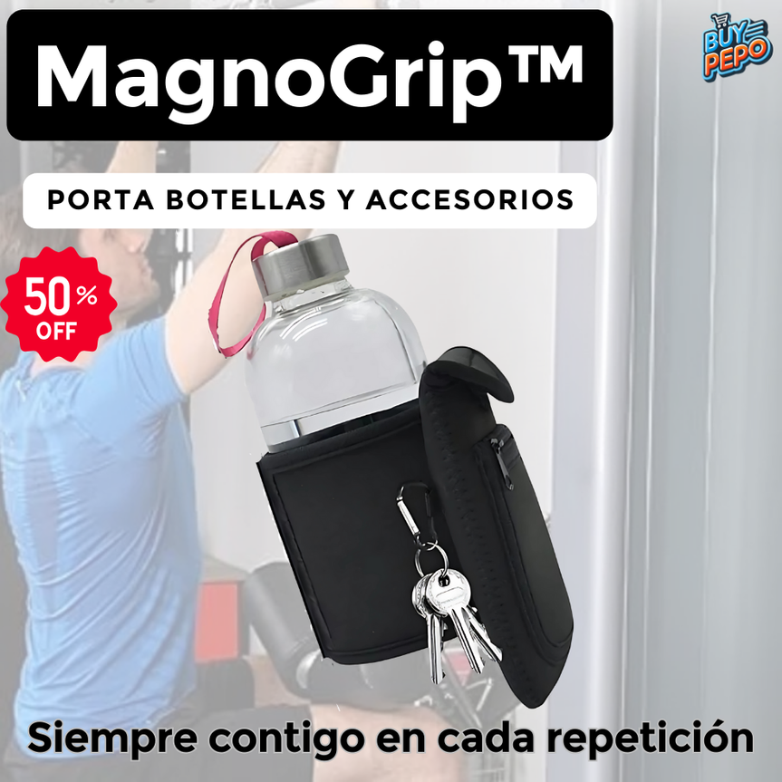MagnoGrip™ 🧲 - Porta Botellas y Accesorios Magnetico 🧴