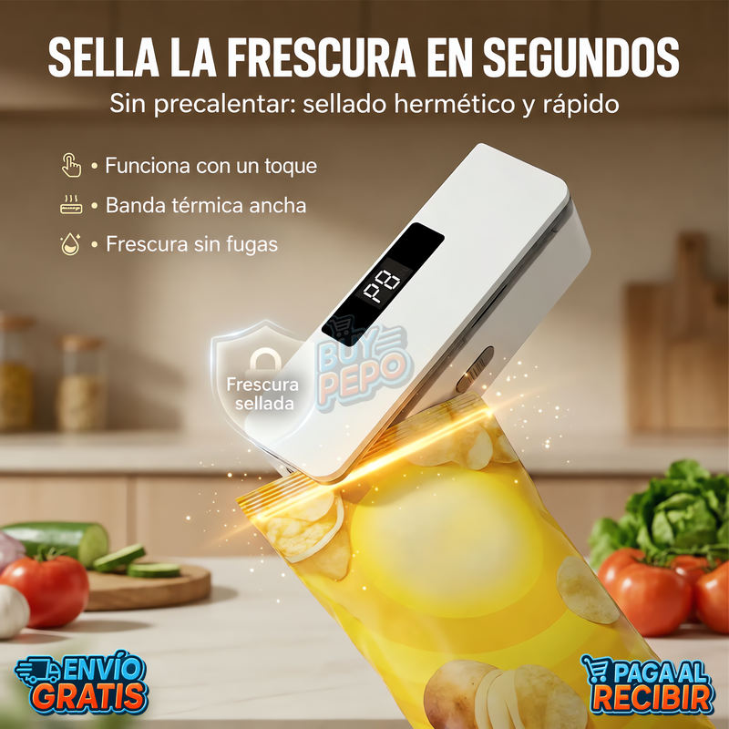 SealSnap™ 🔥 - Selladora de bolsas portátil 🍿