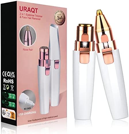 Depilador facial portátil 2 en 1 para mujer