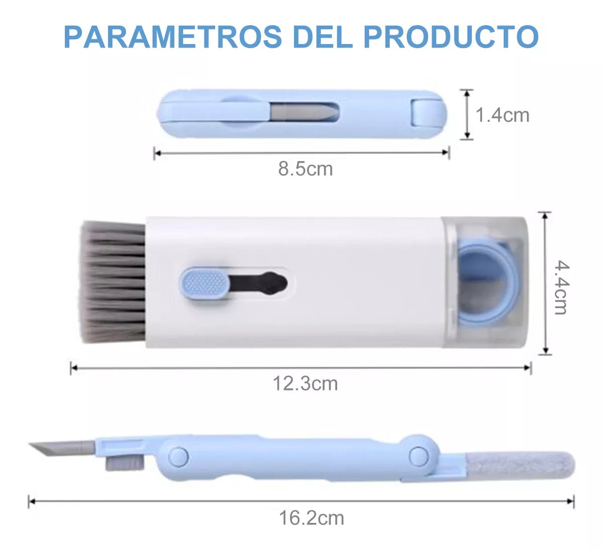 KIT LIMPIADOR PRO ELECTRONICS 7 EN 1