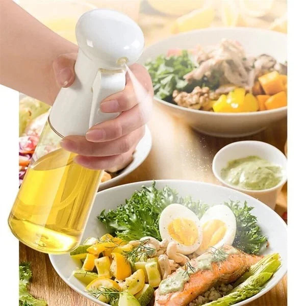 Rociador y dispensador de aceite para cocina